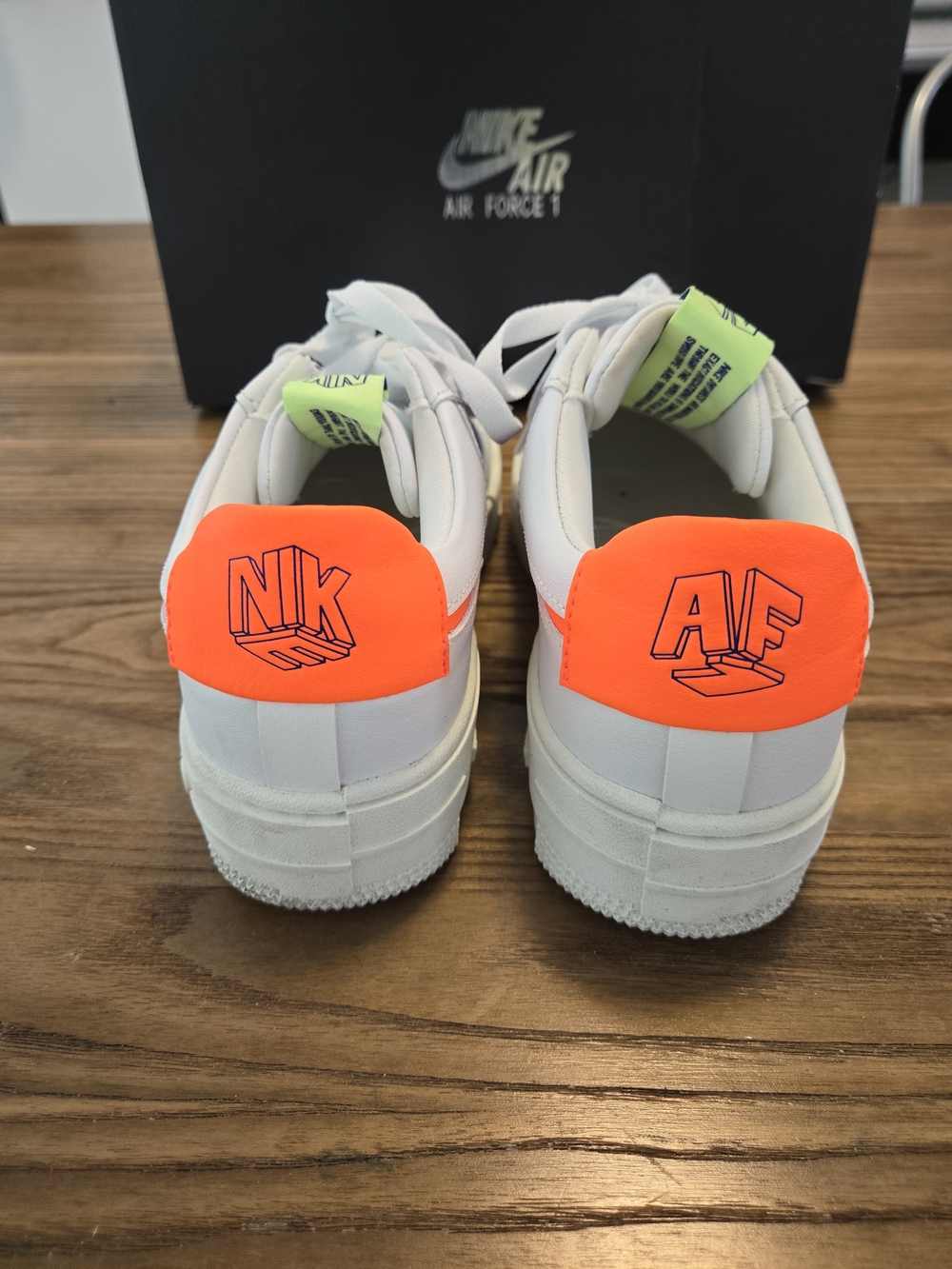 Nike Air Force 1 AF1 Pixel White-Crimson-Blue Womens Size 7 [DM8340-100] - Picture 5 of 10